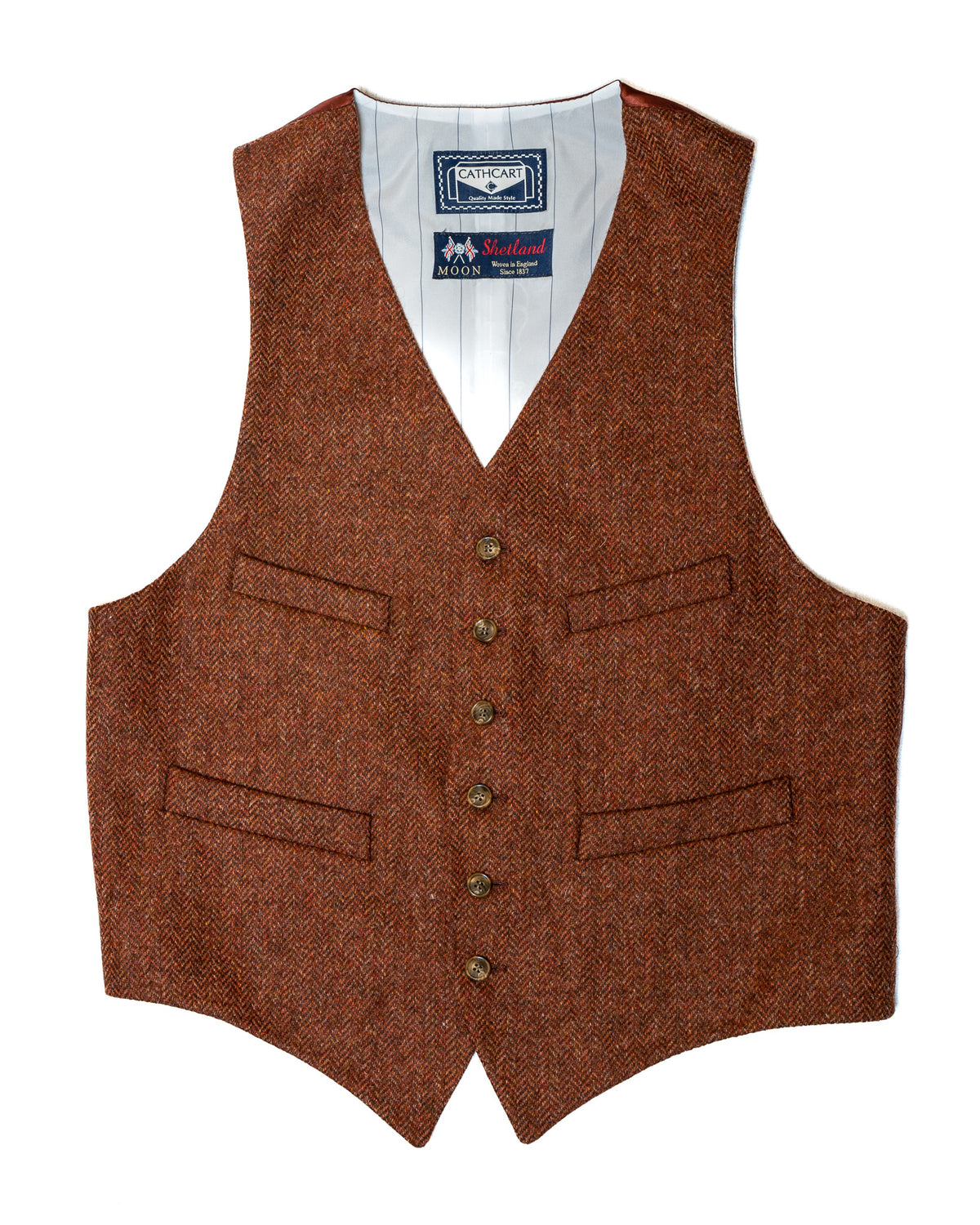 Shetland King Cole Waistcoat