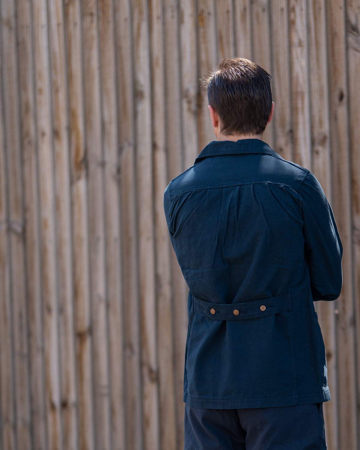 Navy Artisan Jacket