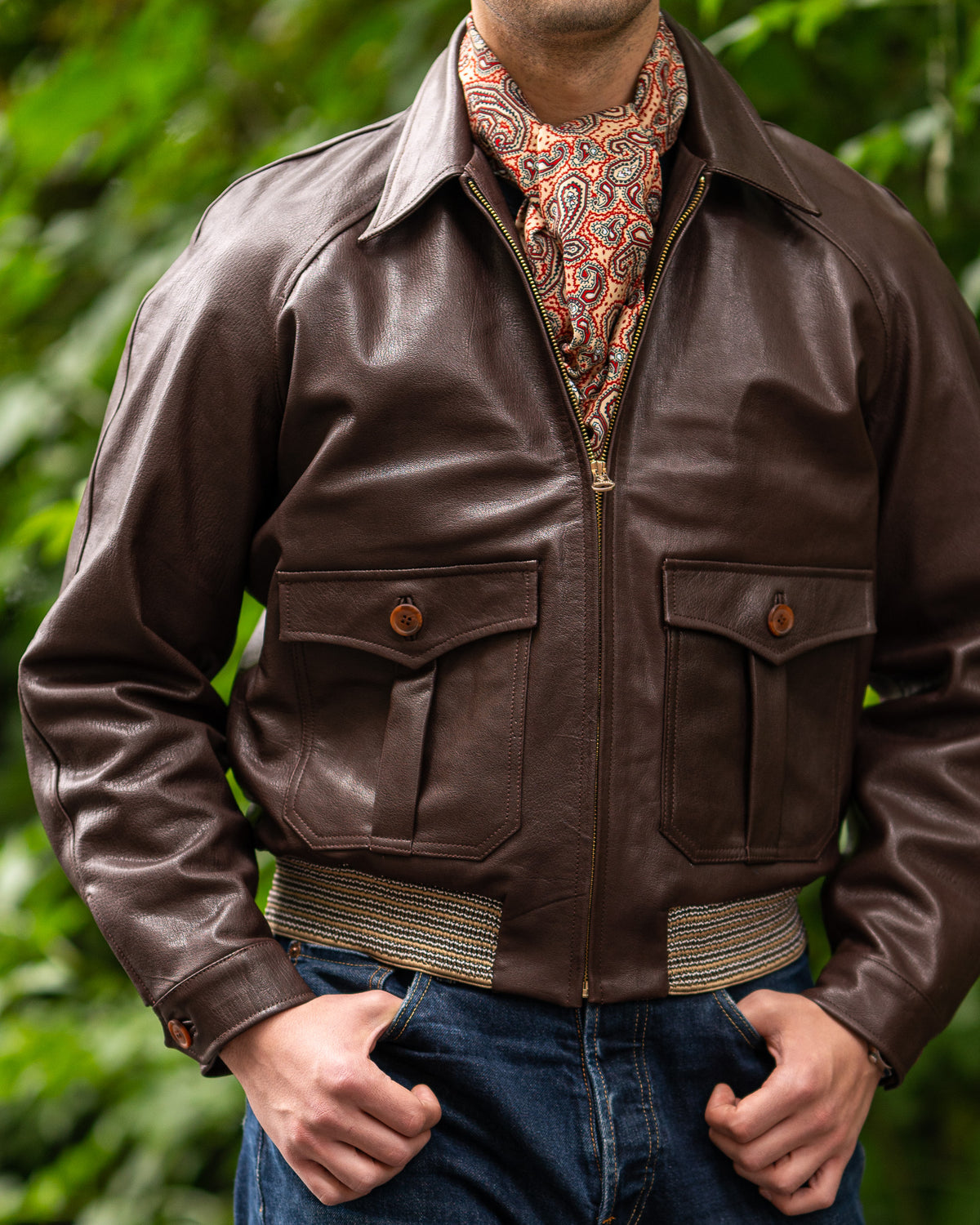 Leather Brookland Jacket