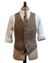 Walnut Shetland Gable Waistcoat