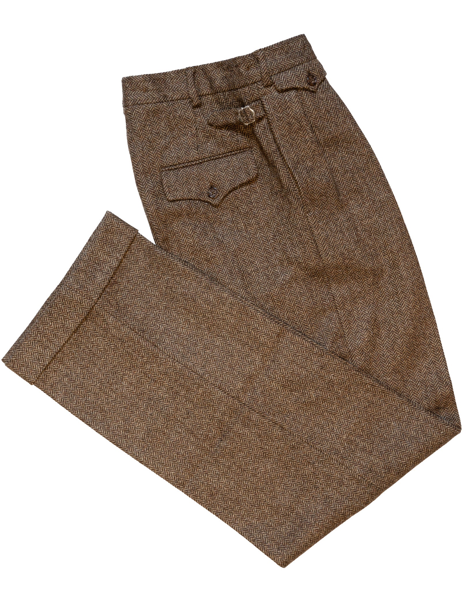 Walnut Shetland Gable Trousers