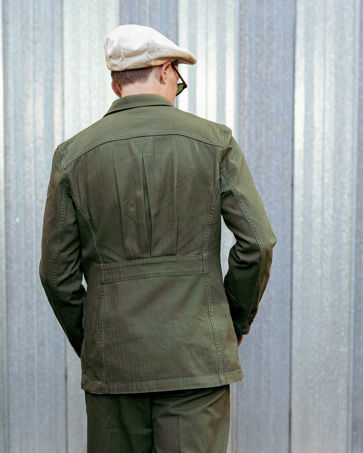 Herringbone Twill Work Jacket