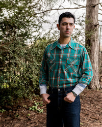 Cotton Flannel Camp Shirt