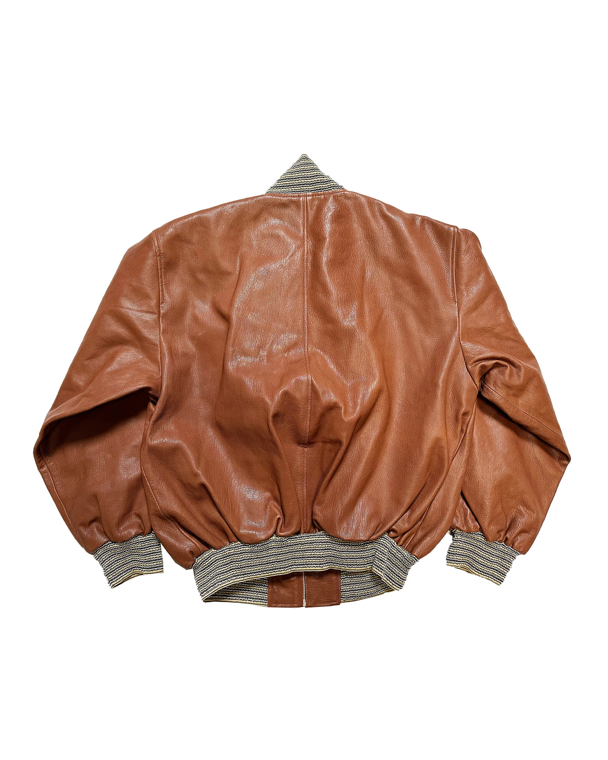 Sample Russet Goatskin Leather M1 Jacket Size 40