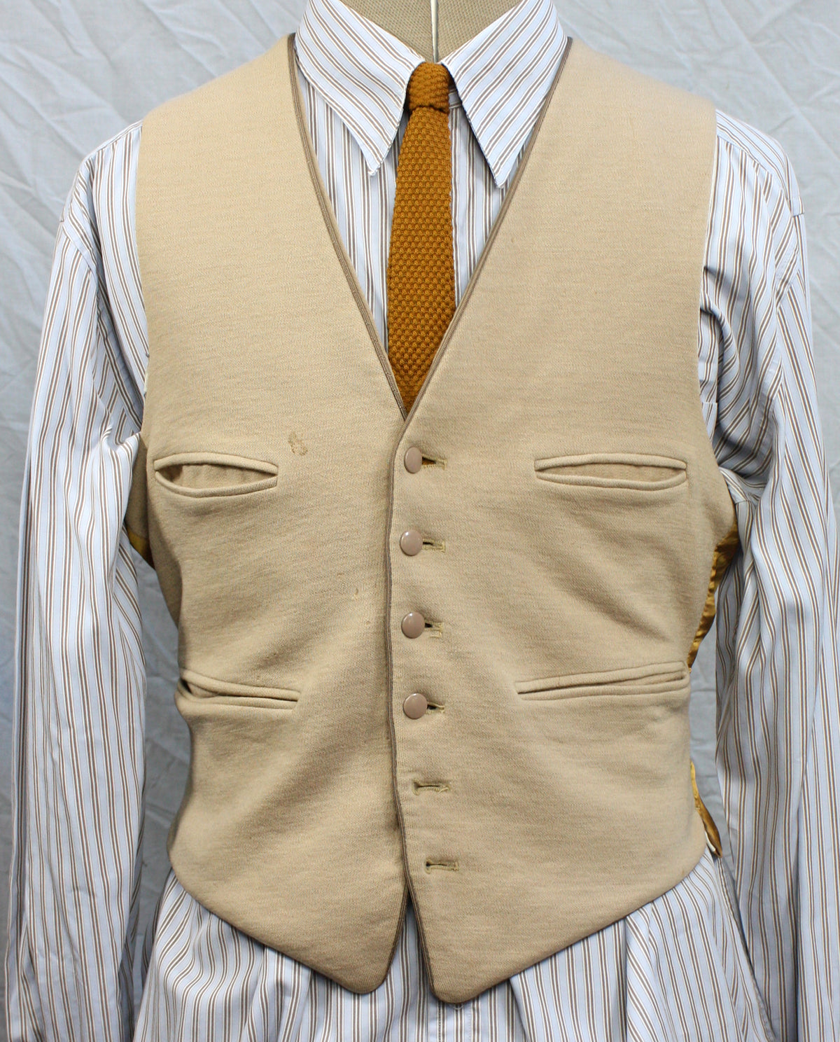 Vintage British Four-Pocket Waistcoat SL-BF19