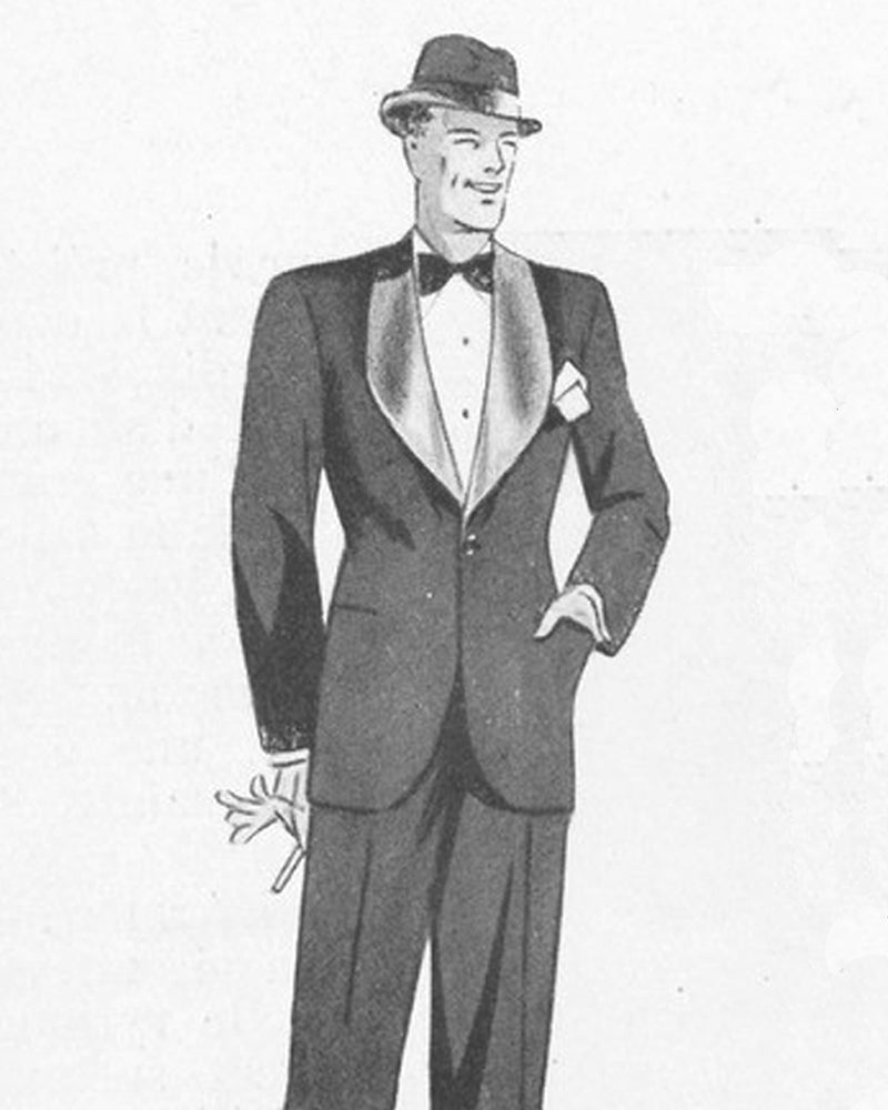 1930s British Dinner Suit SL-BF38