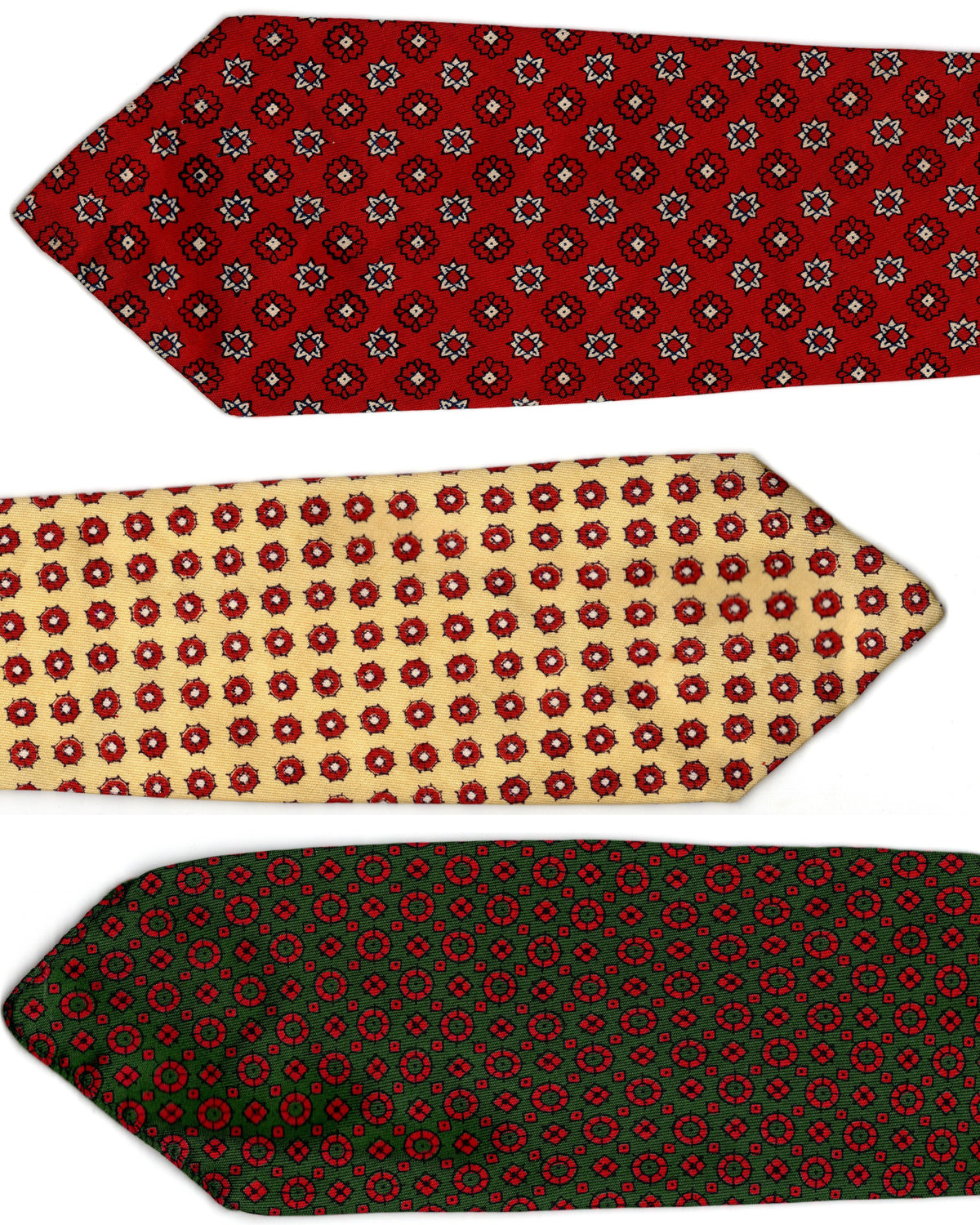 Vintage British Silk Ties x3  SL – T30