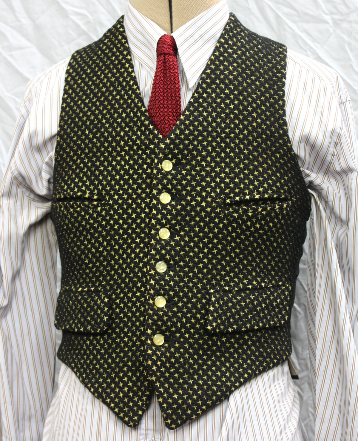 Vintage British Wool Waistcoat  SL-W1