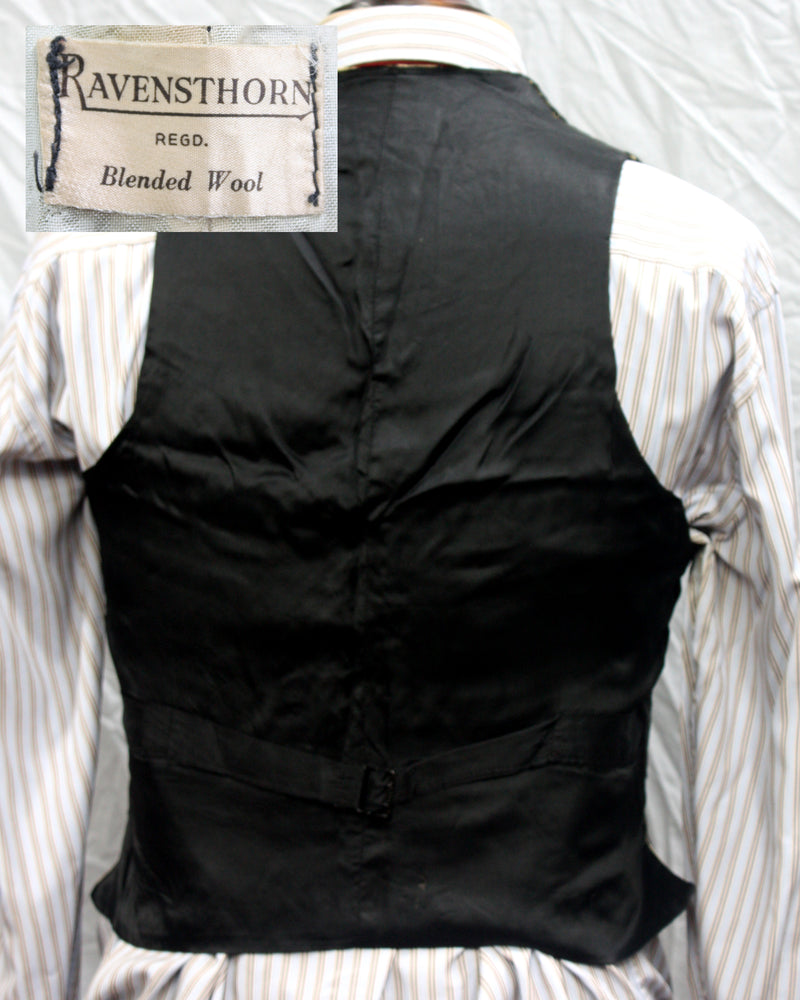 Vintage British Wool Waistcoat  SL-W1