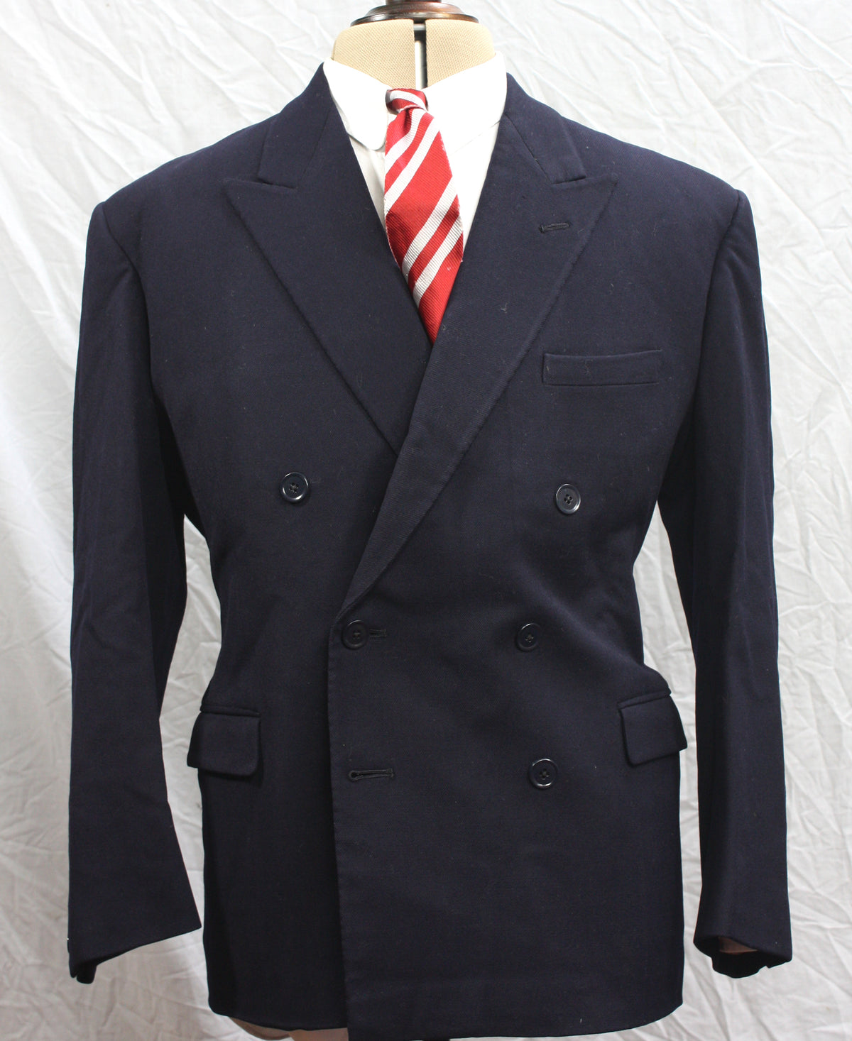 1962 Navy Barathea DB Blazer Size 42/44 SL29