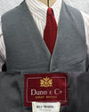 1950s British Grey Wool Waistcoat Size 40 SL51