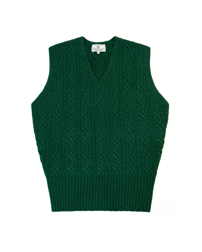 Cable Knit Vest