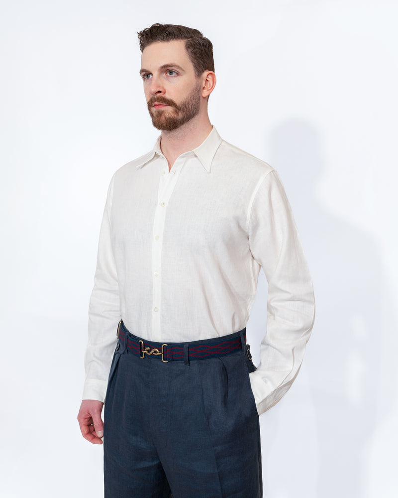 Linen Spearpoint Shirt