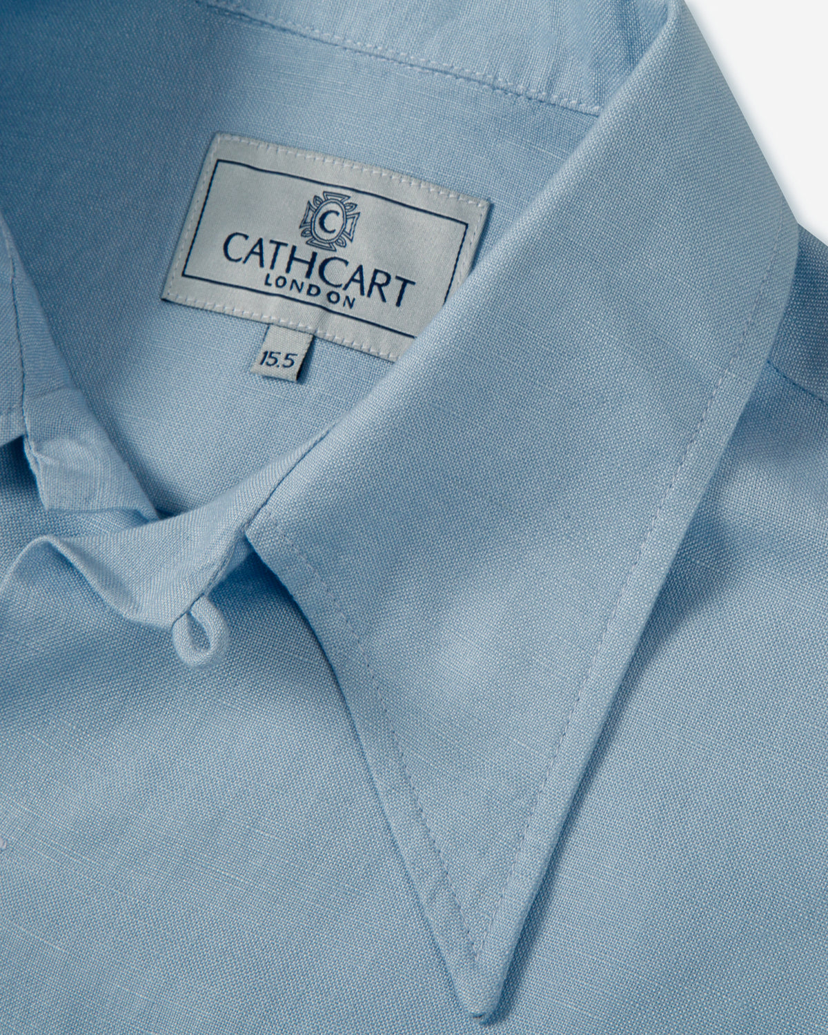 Linen-Rayon Camp Shirt