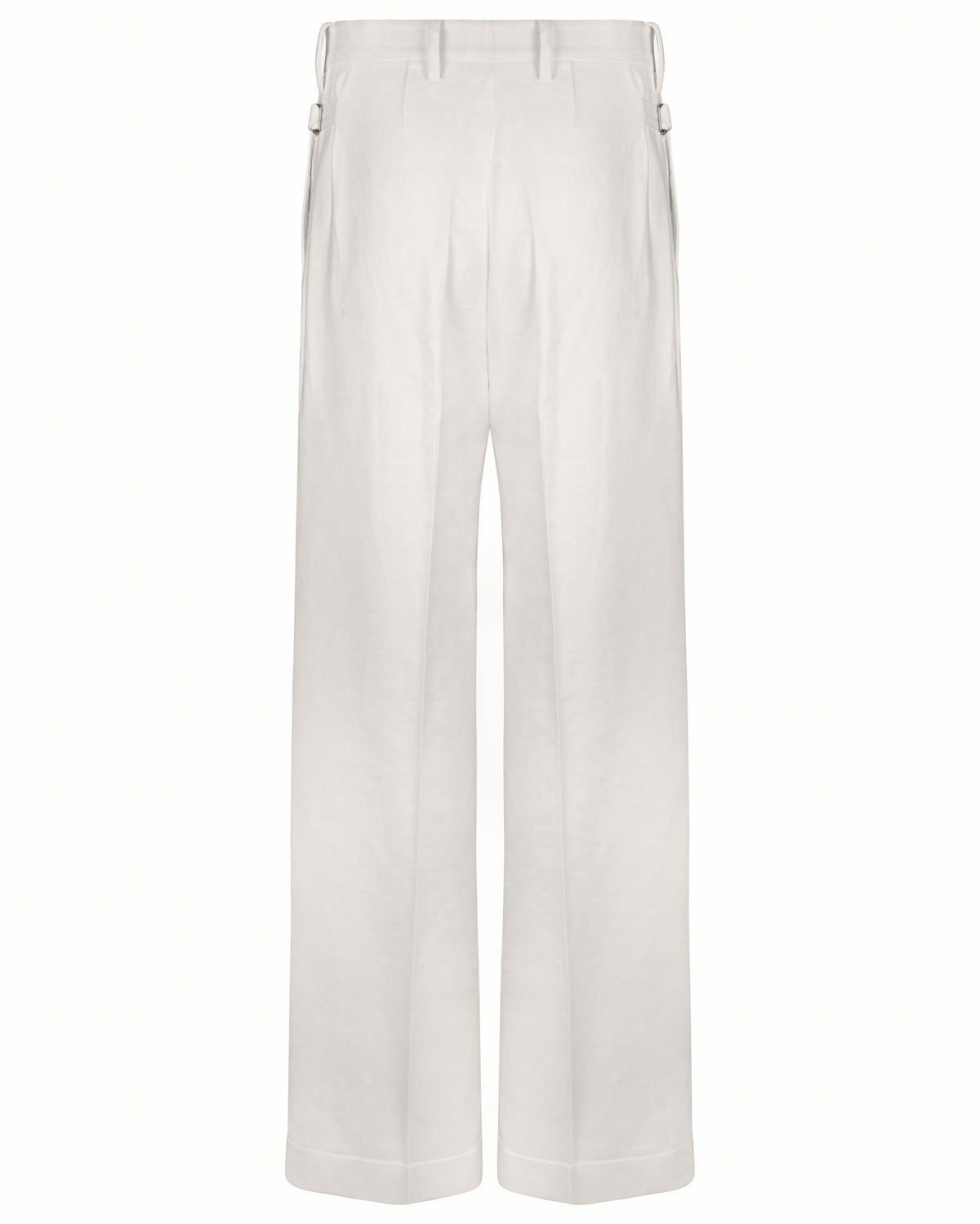 Pleated Wide Leg Suit Trousers