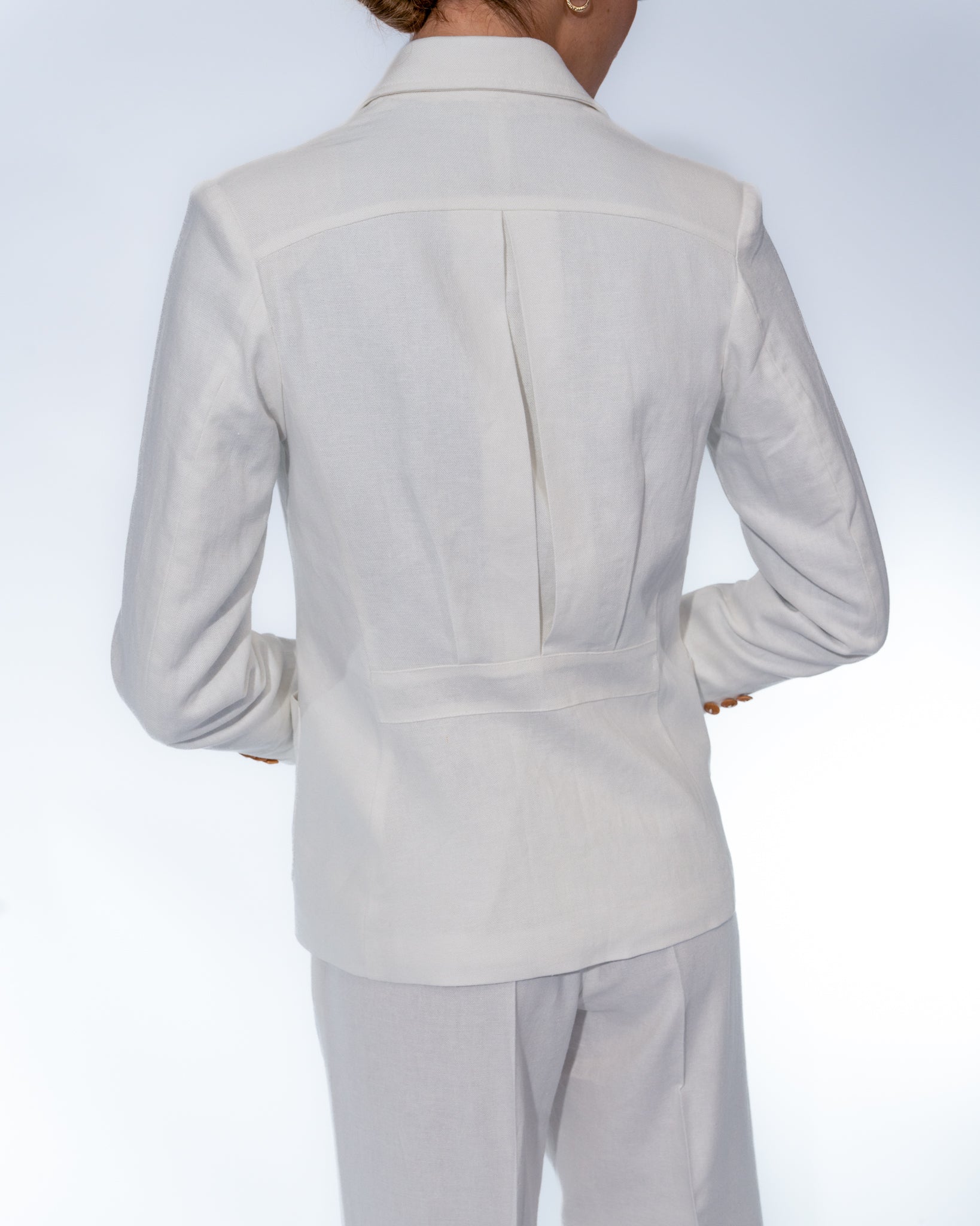 Belt Back Suit Jacket