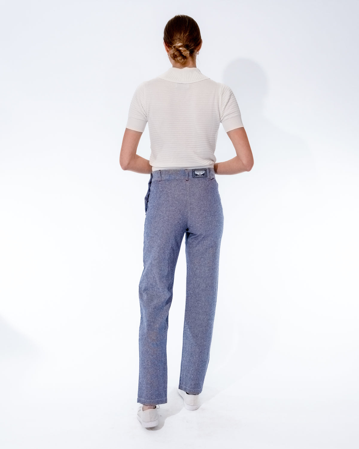 Side Fastening Jeans